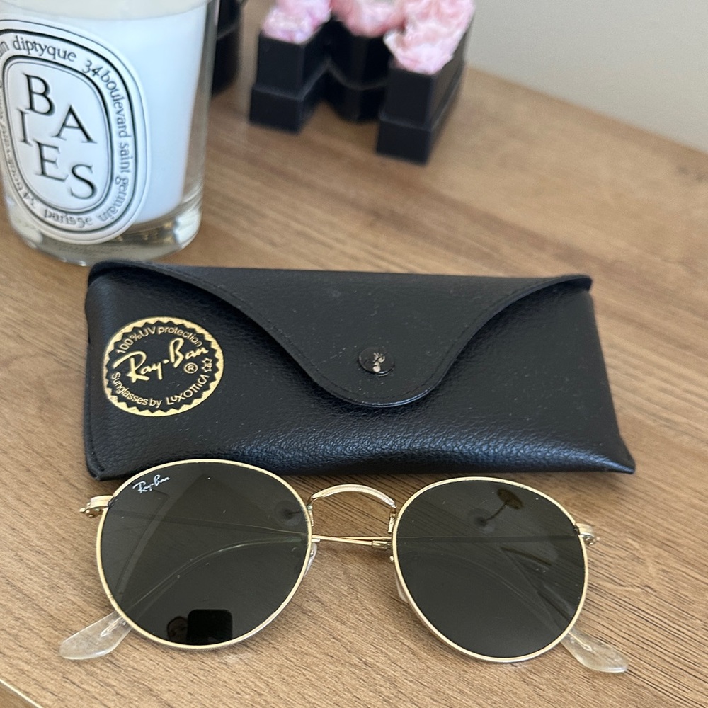 Ray-Ban Classic Gold Frame Sunglasses